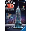 Ravensburger 3D puzzle Empire State Building Noční LED 216 dílků