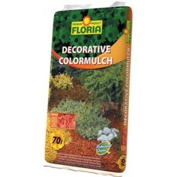 Agro FLORIA Decorative ColorMulch 70 l oranžová