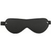 EasyToys Black Blindfold, maska na oči z umelej kože