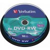 Verbatim DVD-RW 4x 4,7GB cake 10 ks