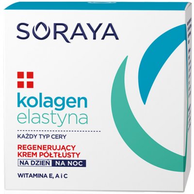 Soraya Collagen & Elastin regeneračný pleťový krém s vitamínmi With Vitamins A C E 50 ml