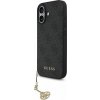 Guess 4G Charm Zadný Kryt pre iPhone 17 Tone on Tone Grey