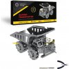 Metal Time Quarry transporter mechanical model constructor kit