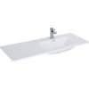 LOTOSAN LK5965 MAYLA nábytkové umývadlo asymetrické, pravé 120 cm 120 x 1,8 x 46 cm biela LK5965