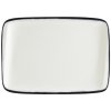 BONNA Obdĺžnikový tanier 230x160 mm | BONNA, Linea Black
