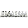 8-dielna sada torx objímok E4-14mm 3/8