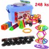 JOKO Detské Magnetické kocky 248ks + odkladací box