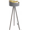 BPS Koncept Stojacia lampa GALAXY 1xE27/60W/230V šedá/hnedá BS0430 + záruka 3 roky zadarmo + záruka 3 roky zadarmo