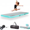 Airtrack inSPORTline Airstunt 300x100x10 cm biely s elektrickou pumpou
