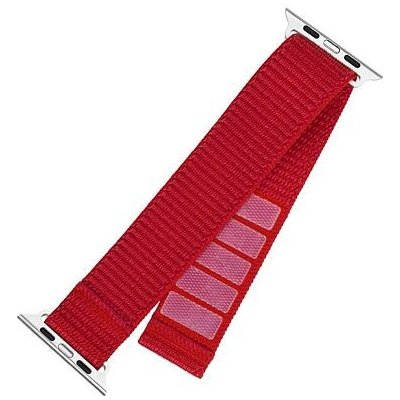 FIXED Nylon Sporty Strap for Apple Watch 38/40/41mm, red FIXNST2-436-RD