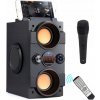 Prenosný Bluetooth reproduktor Feegar + Karaoke mikrofón 4000mAh Rádio USB AUX