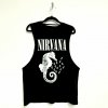 Nirvana Seahorse & Logo Mono Black