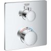 Grohe Grohtherm - Termostatická vaňová batéria na 2 spotrebiče, chróm - 24080000