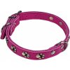 HUHUBAMBOO obojok s labkami 40cm, fuchsia