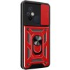 Odolné puzdro na Xiaomi Redmi A1/A2 Camshield Ring Armor červené
