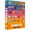 JUNIOR Jumbo Max Pixelife ZOO Edition, box na zošity A5, s gumičkou