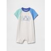 GAP Baby overal s logom Biela 12-18M Biela Biela