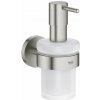 Grohe QuickFix Start Dávkovač mydla s držiakom, sklo/supersteel 41195DC0-GR