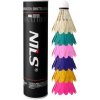 Badmintonové míčky z peří NILS NBL6216 multicolor 6 ks