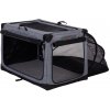 Skladacia prenosná búda Pet Home - D 91 x Š 61 x V 58 cm (veľ. L) - šedá