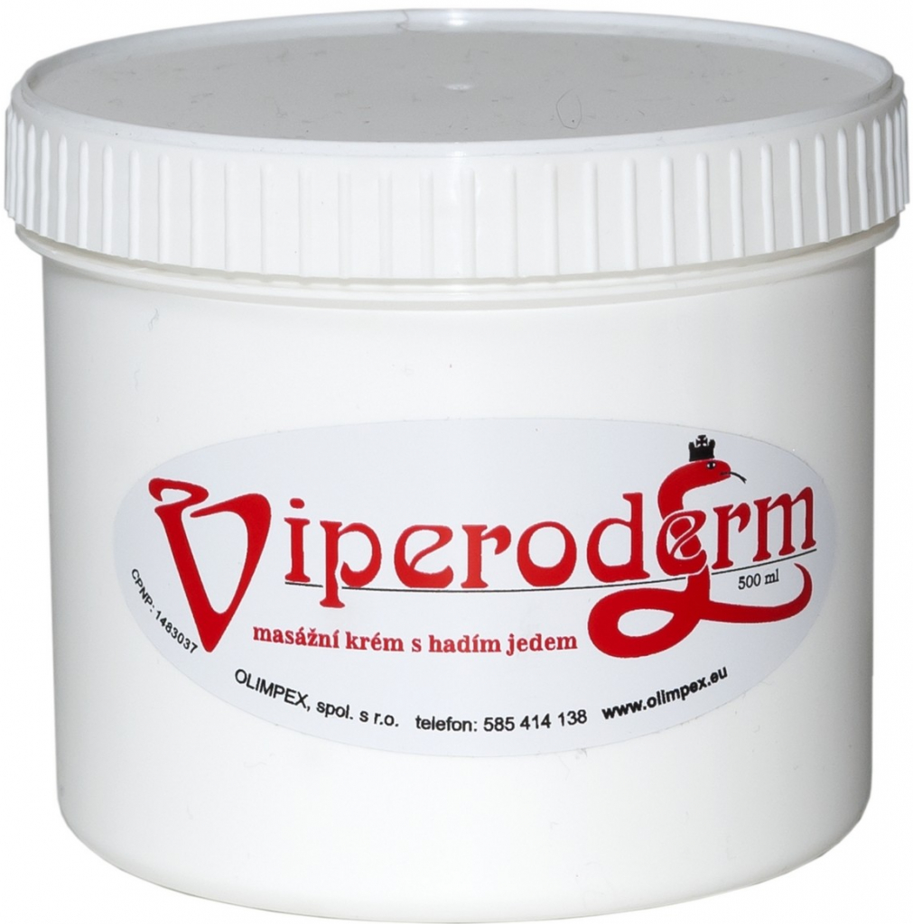 Olimpex Viperoderm krém s hadím jedem 500 ml