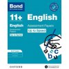 Bond 11+: Bond 11+ English Up to Speed Assessment Papers with Answer Support 10-11 years (Brožovaná)