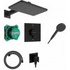 Hansgrohe Raindance Alive Q - Sprchový set s termostatom pod omietku, s telesom, 21x34 cm, 3 prúdy, - 24620670