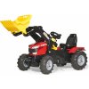 Rolly Toys, Šľapací traktor Massey Ferguson 8650 s predným nakladačom a nafukovacími kolesami, od 3 do 8 rokov