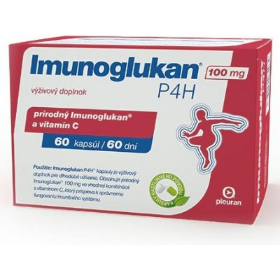 Pleuran Imunoglukan 100mg P4H 60 kapsúl