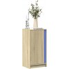 vidaXL Komoda s LED dub sonoma 42,5x34x85 cm kompozitné drevo