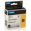 páska DYMO PROFI D1 RHINO Black On White Self-Laminating Tape (24mm)