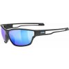UVEX SPORTSTYLE 806 BLACK MATT/MIR.BLUE 2025