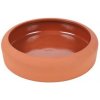 Trixie Bowl with rounded rim, ceramic, 600 ml/ř 19 cm, terracotta