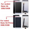 LCD Displej + Dotykové sklo Xiaomi Redmi Note 5A Prime