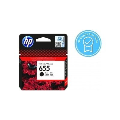 HP 655 Atramentová kazeta Black (CZ109AE)