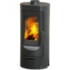 Krbové kachle Plamen Tara, 6-8 kW, farba čierna