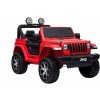 Elektrické autíčko Jeep Rubicon 4x4 Červené