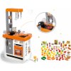 Smoby Set kuchynka Bon Appétit Chef s chladničkou a kávovarom a sada potravín 100 kusov