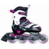 Muuwmi nastavitelné dětské inline brusle, růžové vel. 37-40