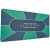Pokerová podložka Prenosná 180x90CM Zelená Obdĺžniková Hmotnosť výrobku 3,3KG