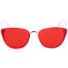 BERTOO dámske slnečné okuliare Silvia white/red