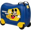 Detský kufor a odrážadlo Dream2Go - Disney Mickey Happy [145048-A651]