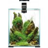 AQUAEL Akvárium set SHRIMP SMART Day & Night 25*25*30cm,19l čierne