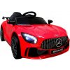Detské športové elektrické autíčko Megacar MERCEDES GTR-S, diaľkové ovládanie, rádio USB + MP3, 2 x 35 W, 12V, červené (detské elektrické autíčko )