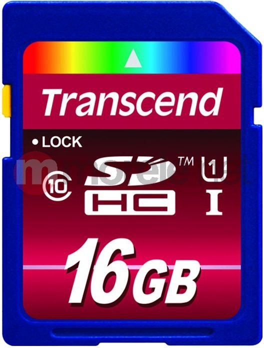 Transcend SDHC 16GB UHS-I U1 TS16GSDHC10