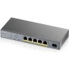 Zyxel GS1350-6HP, 6 Port managed CCTV PoE switch, long range