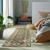 Flair Rugs Printed Jute Rowen Natural/Black Béžová