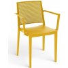 Rojaplast Kreslo GRID ARMCHAIR horčicovo žltá