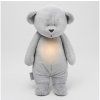 Moonie | Moonie - Uspávadlo s melódiou a svetlom medvedík 2.0 silver | FBB0424
