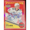 Riley Stillman Florida Panthers 2020-21 O-PEE- Platinum Red Rainbow Auto Rookie